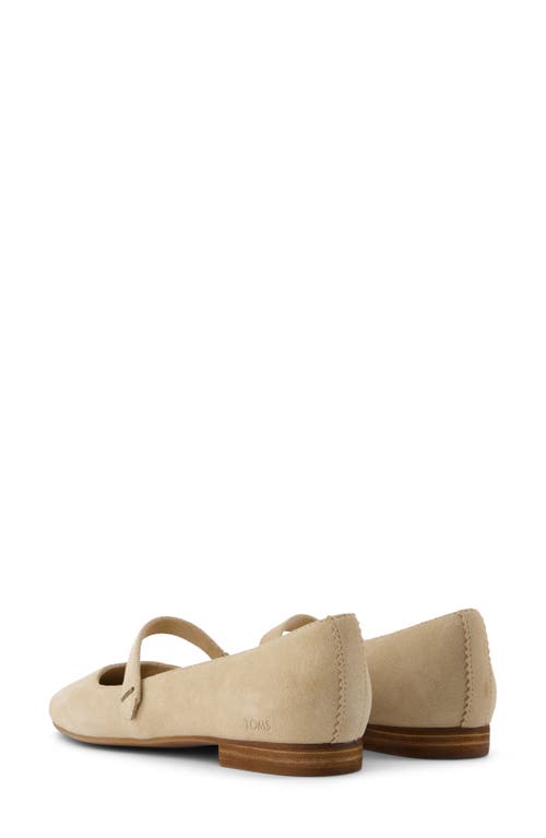 Shop Toms Bianca Mary Jane Flat In Natural