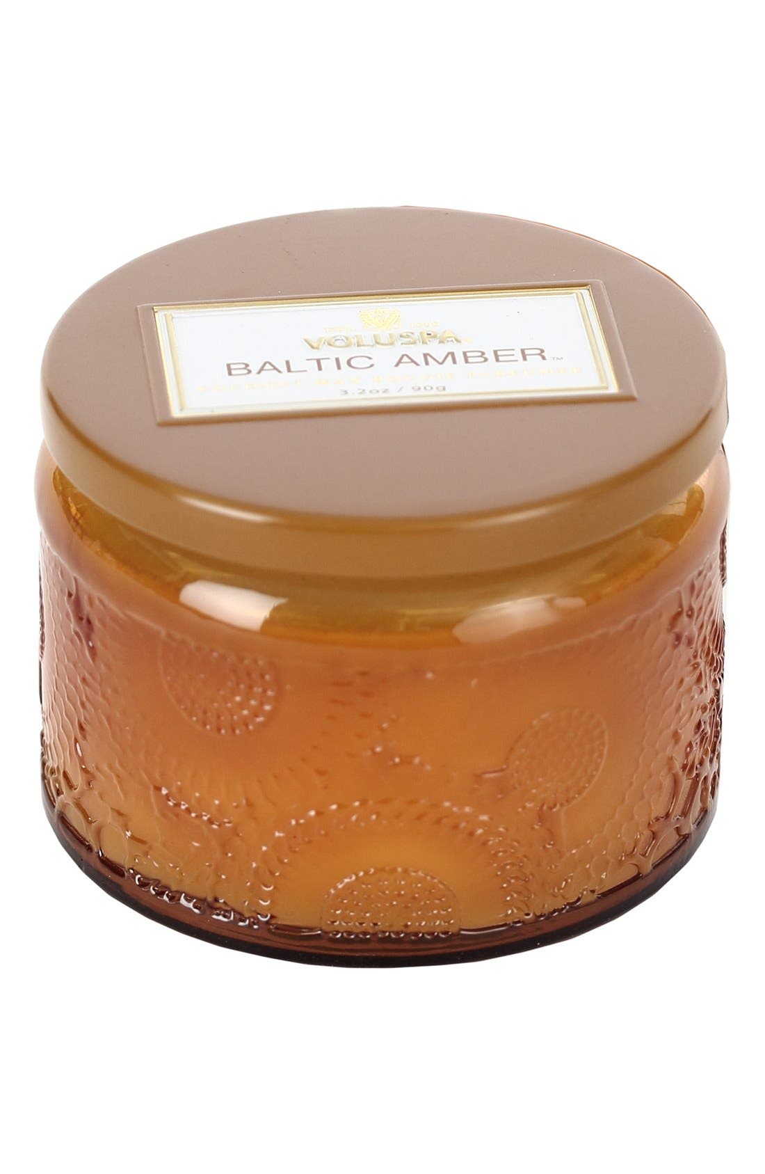 Voluspa 'Japonica Baltic Amber' Petite Colored Jar Candle Nordstrom