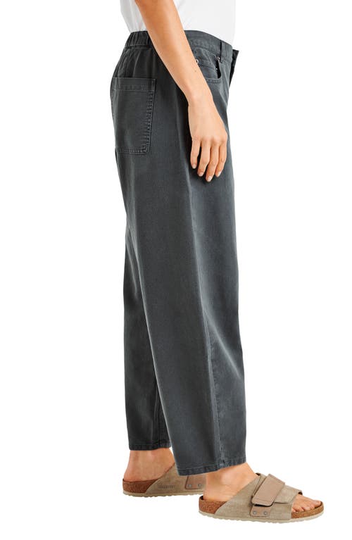 Shop Splendid Carson Barrel Leg Pants In Evergreen