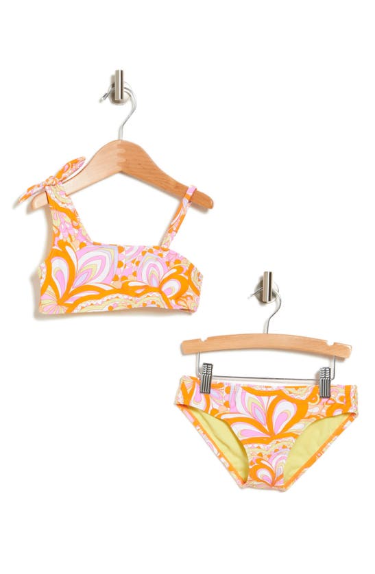 RAISINS RAISINS KIDS' HAPPY IYKYK TWO-PIECE SWIMSUIT