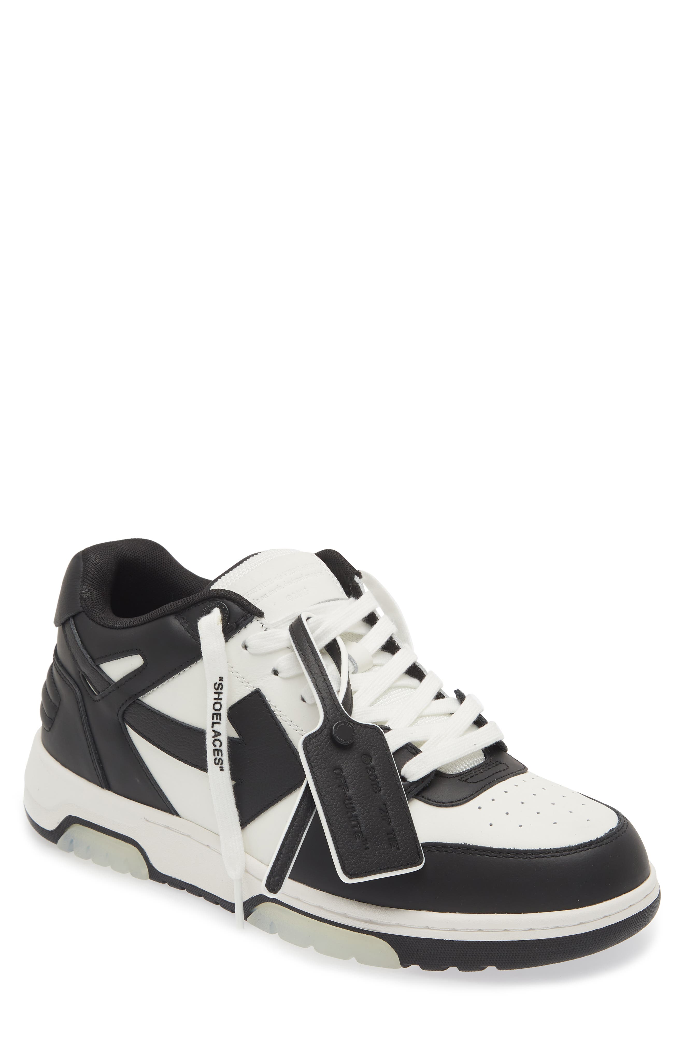 Off-White White & Gray New Low Vulcanized Sneakers