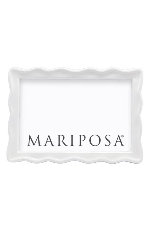 Shop Mariposa Wavy Picture Frame In Clear