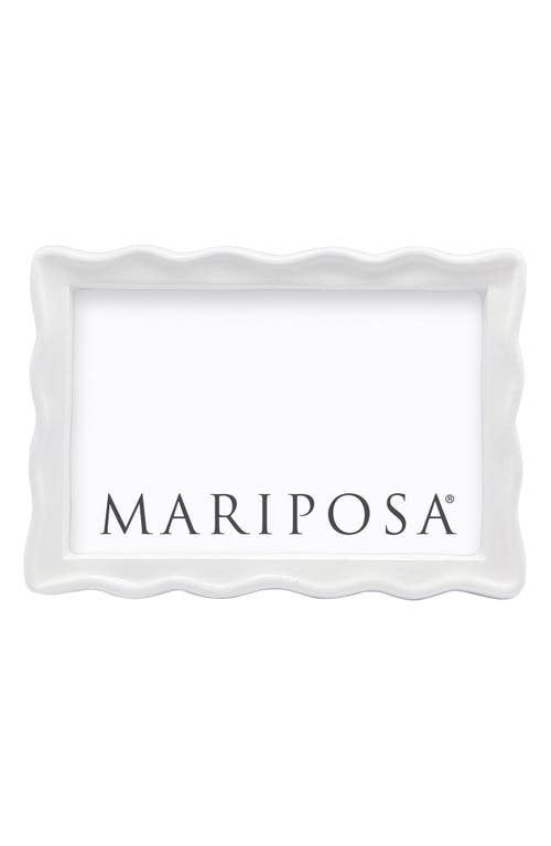 Mariposa Wavy 4 X 6 Frame In Clear