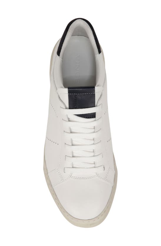 Vince Mercer Sneaker In White/ Nightblue