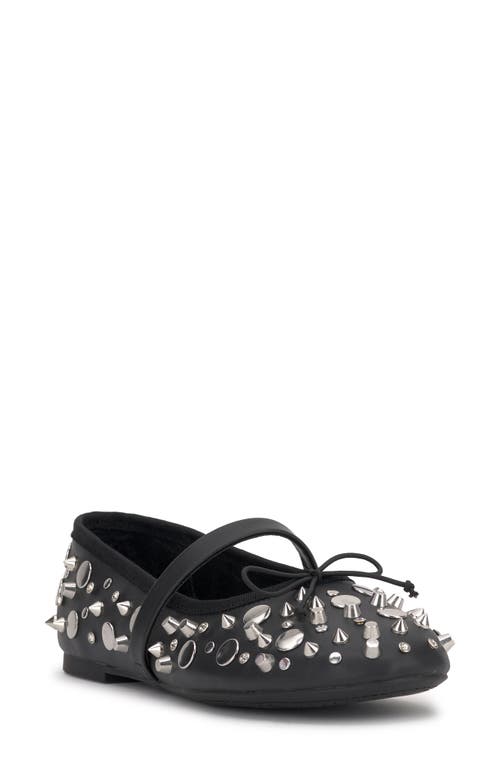 Shop Jessica Simpson Azalina Mary Jane Flat In Black