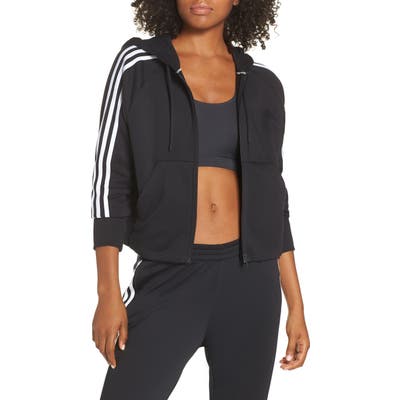 Adidas Mh 3S Zip Hoodie, Black