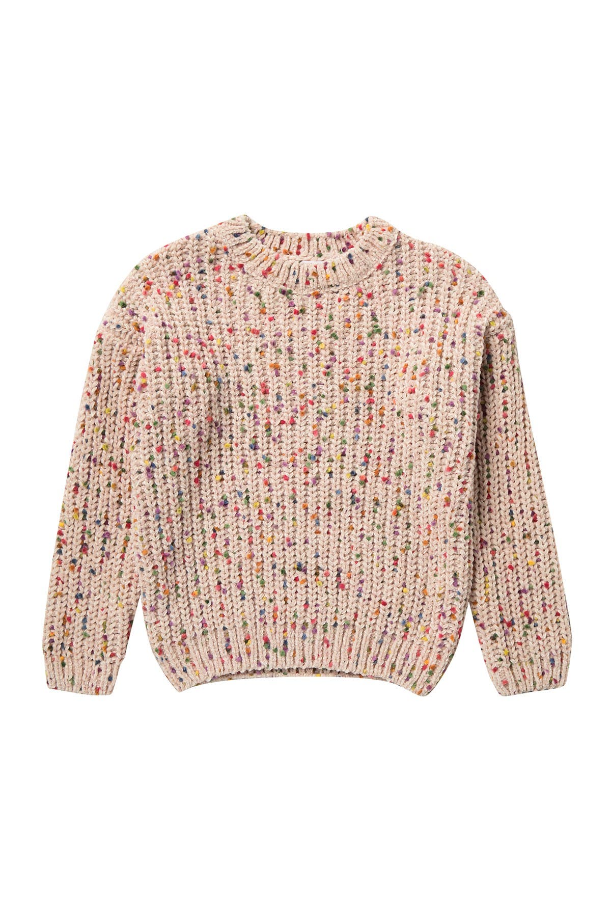 plus size confetti sweater