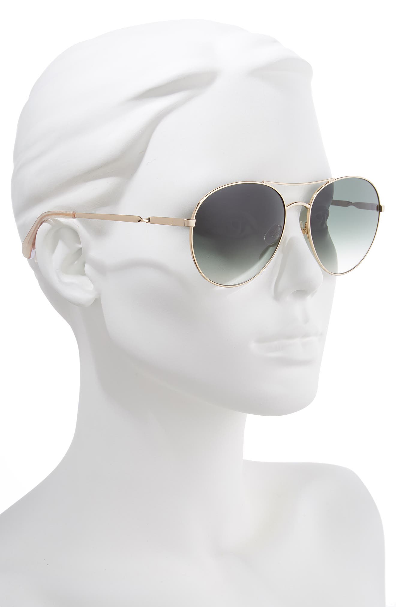 Kate Spade New York Joshelle 60mm Polarized Aviator Sunglasses Nordstrom Rack