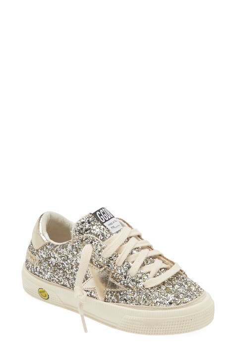 Kids' May Glitter Low Top Sneaker (Baby, Walker & Toddler)