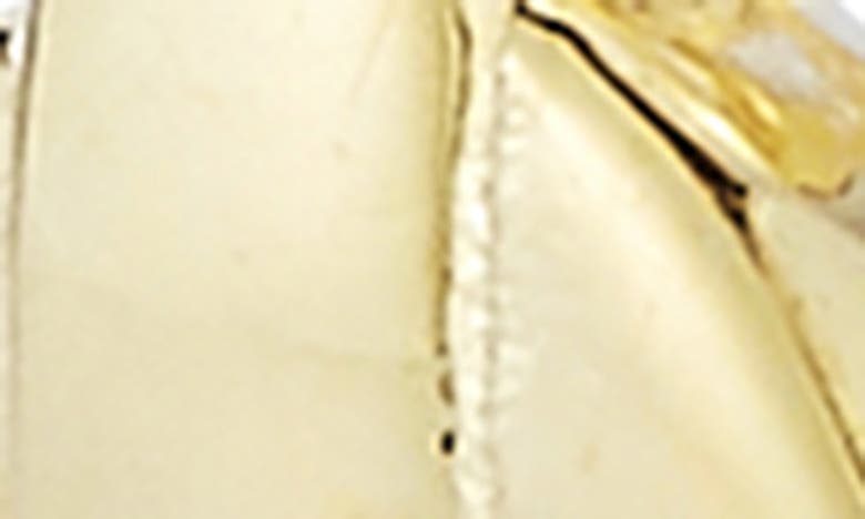 Glaze Jewelry Chain Link Hoop Earrings In Gold