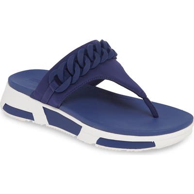 Fitflop Heda Chain Flip Flop, Blue