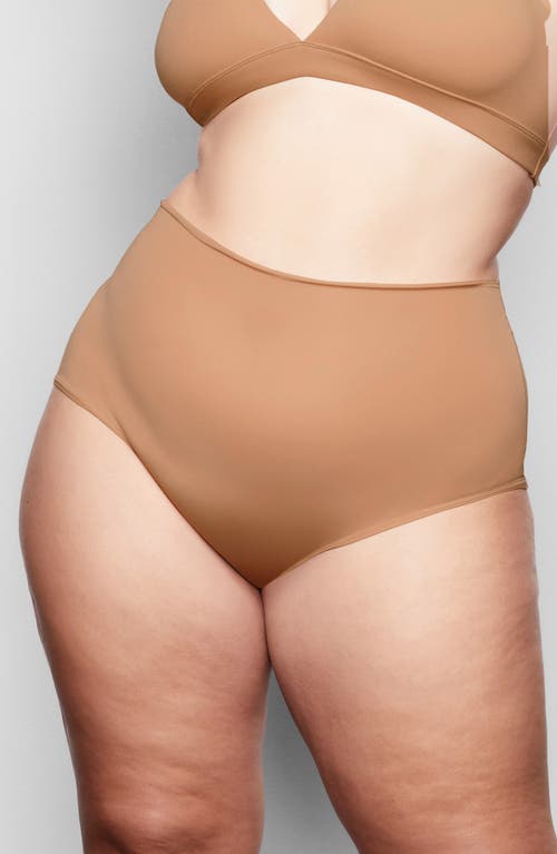 SKIMS Fits Everybody Boyshorts in Ochre