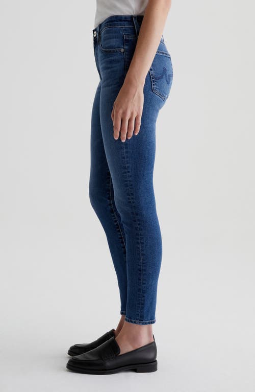 Shop Ag Farrah Mid Rise Ankle Skinny Jeans In Lucerne