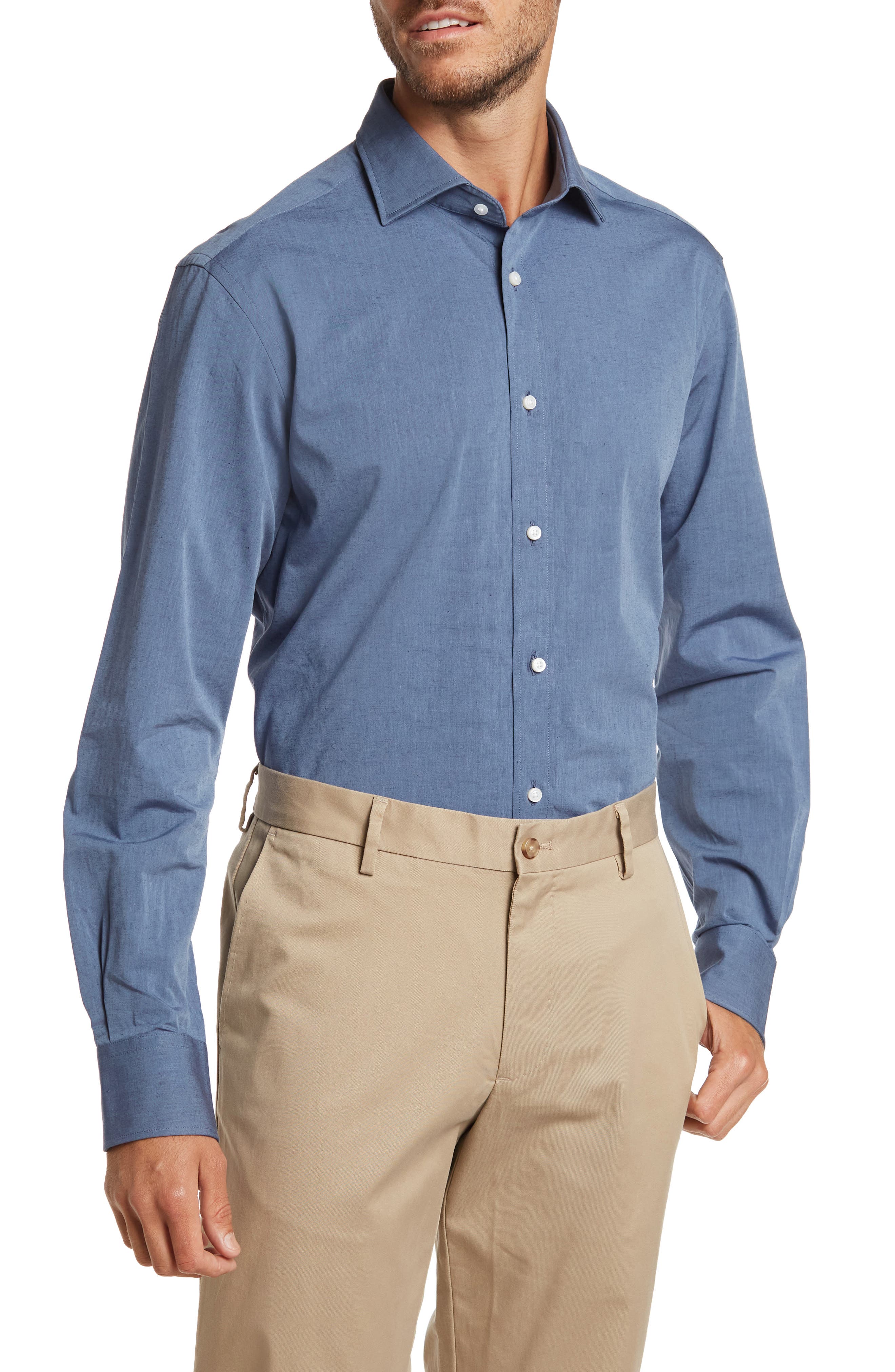 thomas dean long sleeve shirts