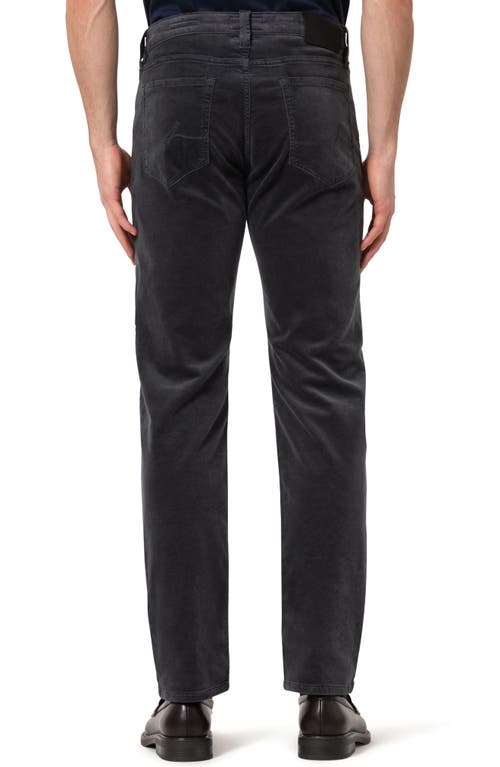 Shop 34 Heritage Charisma Relaxed Fit Stretch Corduroy Pants In Charcoal Cord