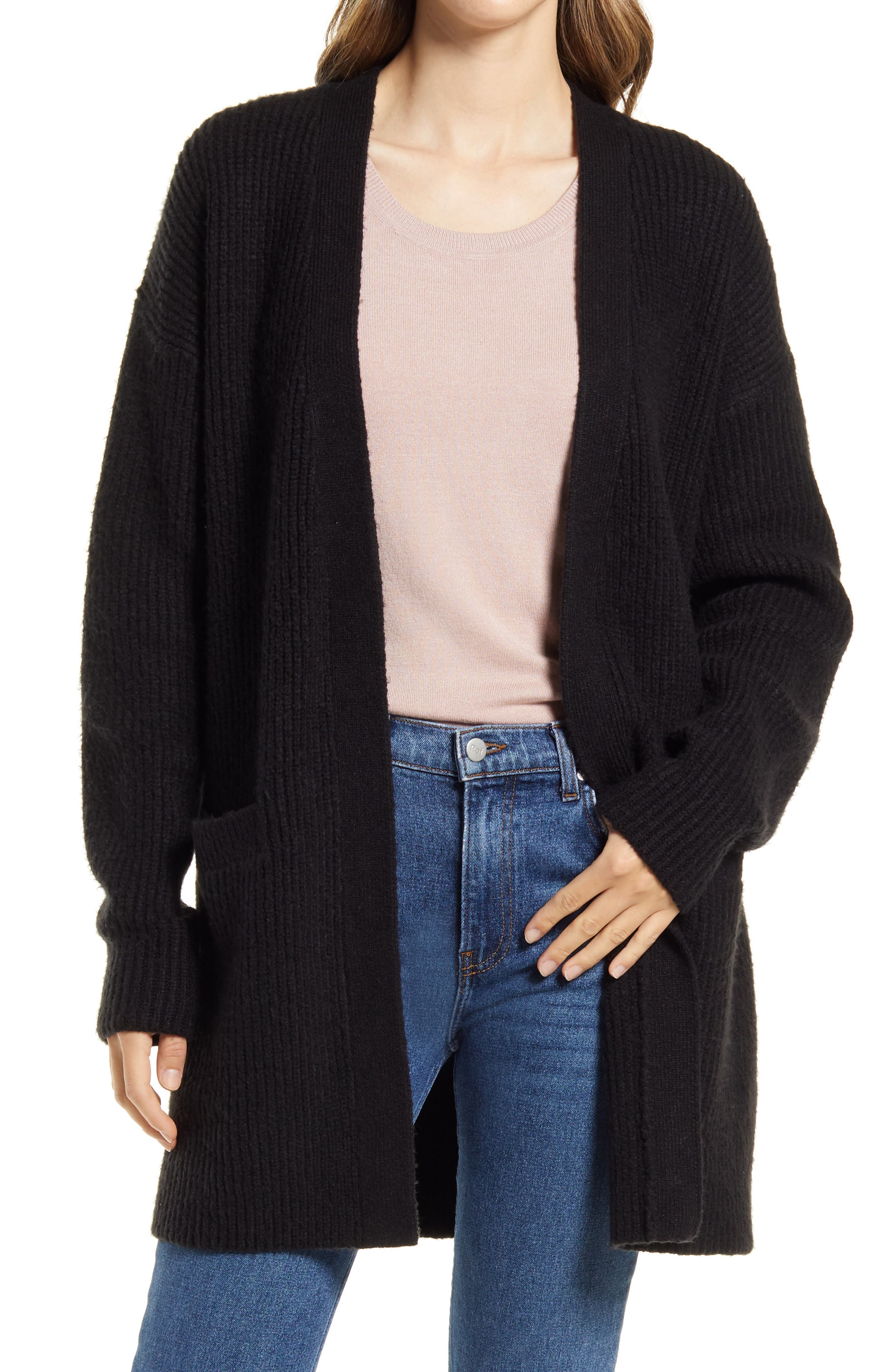 halogen long cardigan