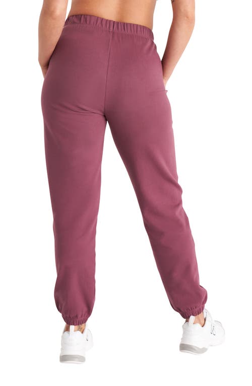 The Standard Stitch The Sweatpant In Plum