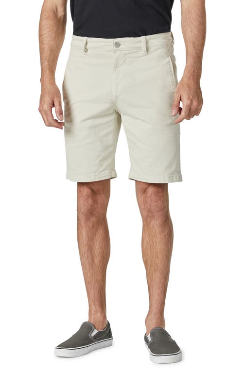 Mavi Jeans Simon Stretch Twill Flat Front Shorts Silver Birch at Nordstrom,