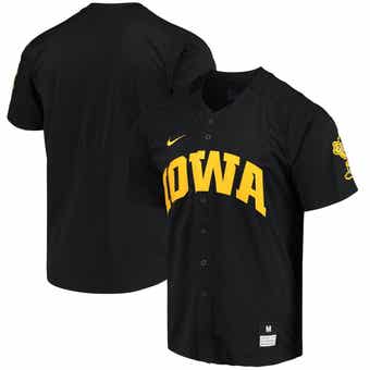 Men's Nike Gold Army Black Knights Replica Full-Button Baseball Jersey