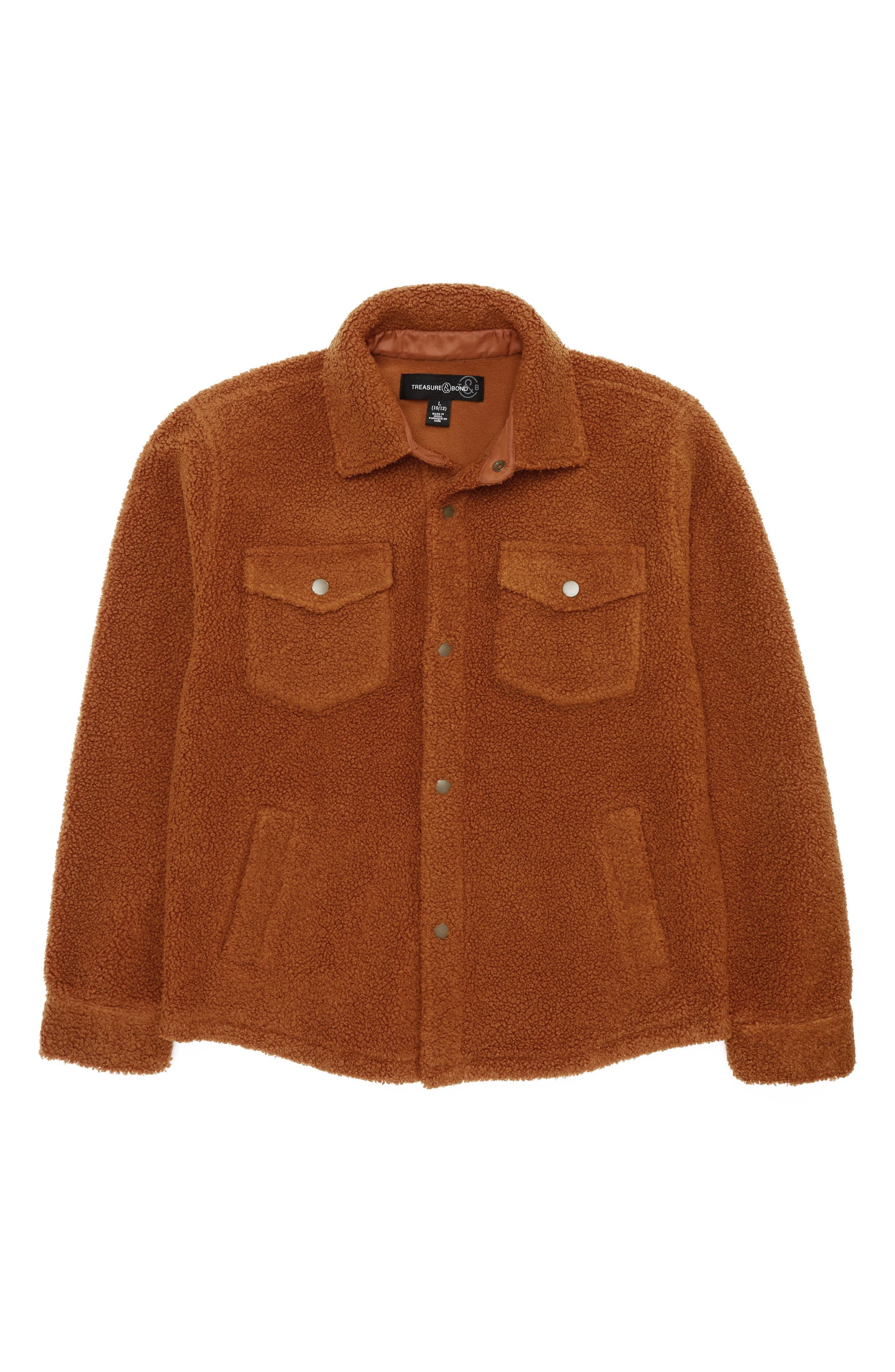 Pile Fleece Shirt Jacket | Nordstrom