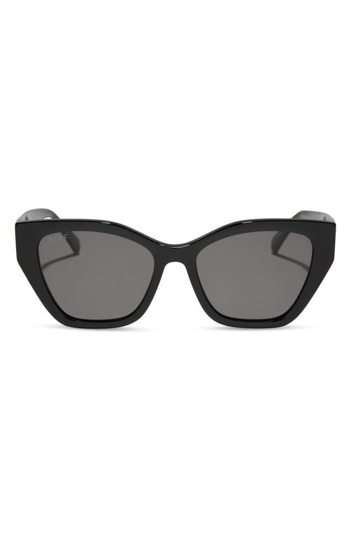 DIFF Evie 54mm Polarized Sunglasses in Grey 