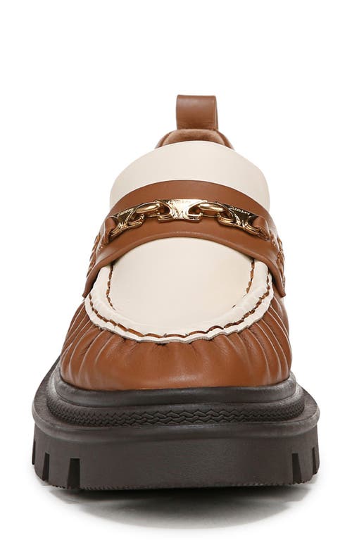 Shop Circus Ny By Sam Edelman Pierre Loafer In Spiced Cognac/vanilla Bean