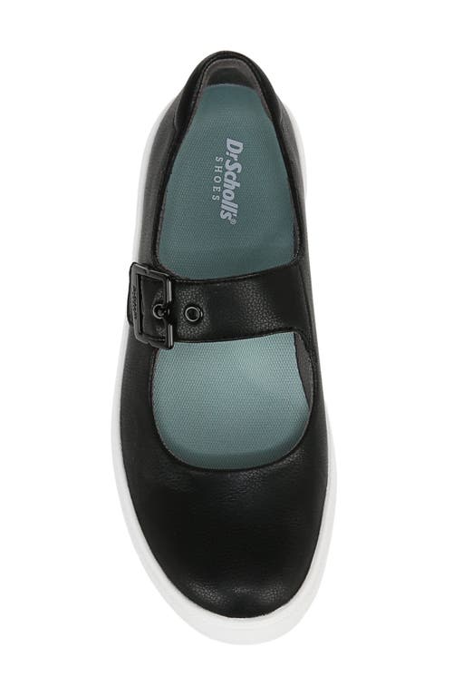 Shop Dr. Scholl's Madison Mary Jane Sneaker In Black