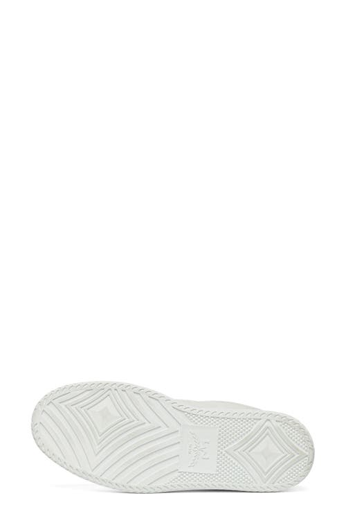 Shop Mcm Neo Embossed Monogram Platform Sneaker In Egret