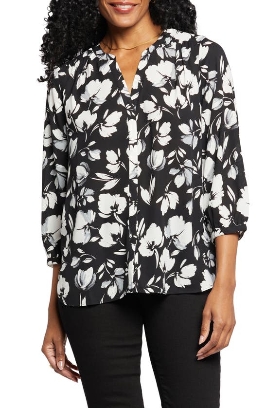 NYDJ NYDJ PINTUCK BLOUSE