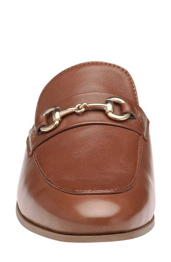 Shop Johnston & Murphy Ali Bit Mule In Cognac Glove