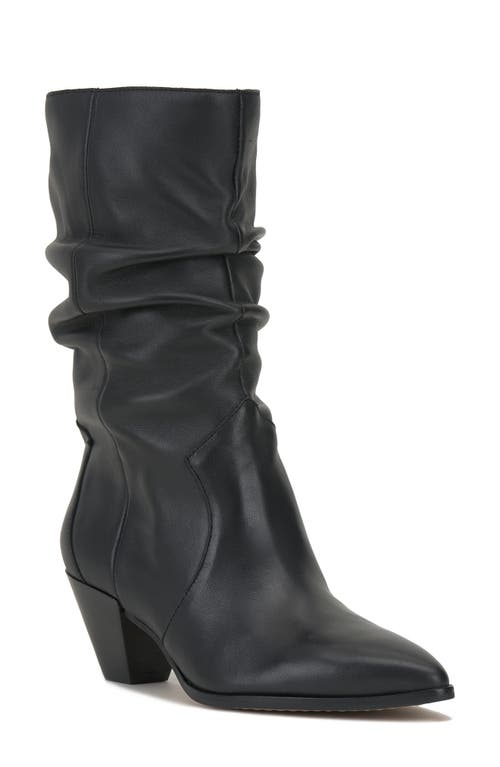 Sensenny Slouch Pointed Toe Boot in Black