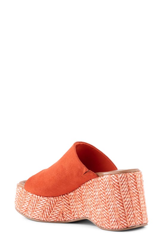 Shop Seychelles Tulip Platform Sandal In Orange
