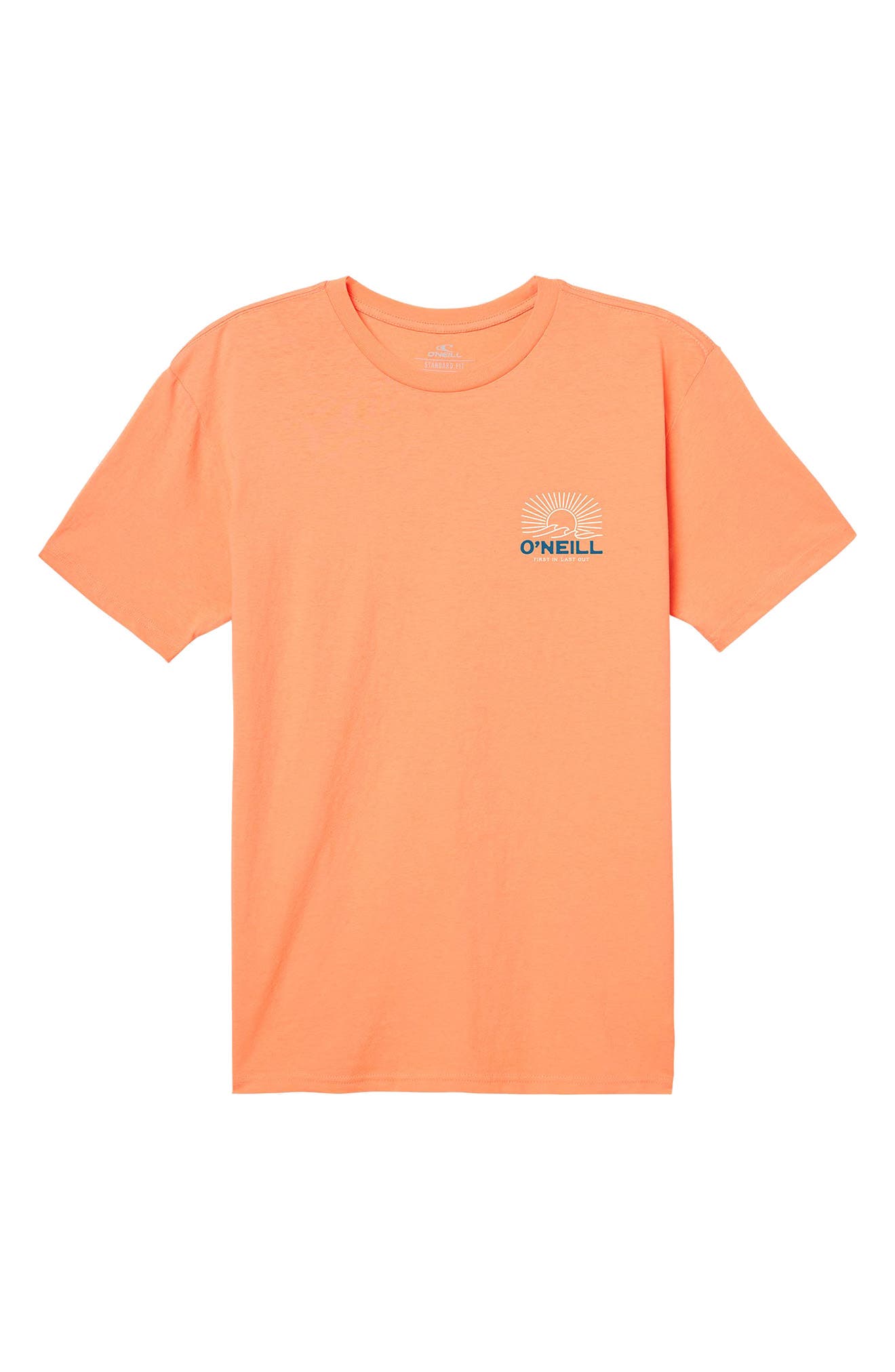 orange graphic tee in store