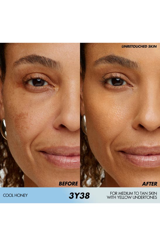 Make Up For Ever Hd Skin Hydra Glow Skin Care Foundation With Hyaluronic Acid In 3y38 - Cool Honey