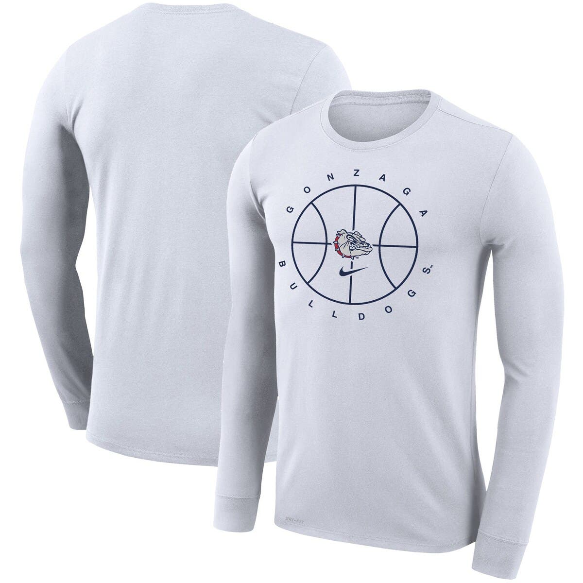 gonzaga long sleeve shirts