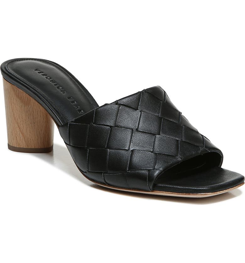 VERONICA BEARD Kiele Slide Sandal, Main, color, BLACK