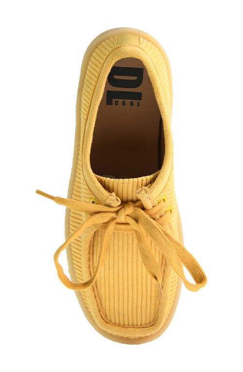 Shop Dirty Laundry Corduroy Platform Shoe In Yellow