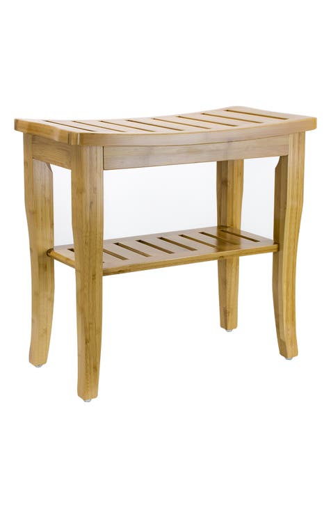 Bamboo shower bench online mold