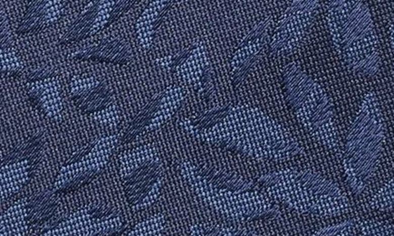 Shop Calvin Klein Sloan Floral Jacquard Tie In Navy