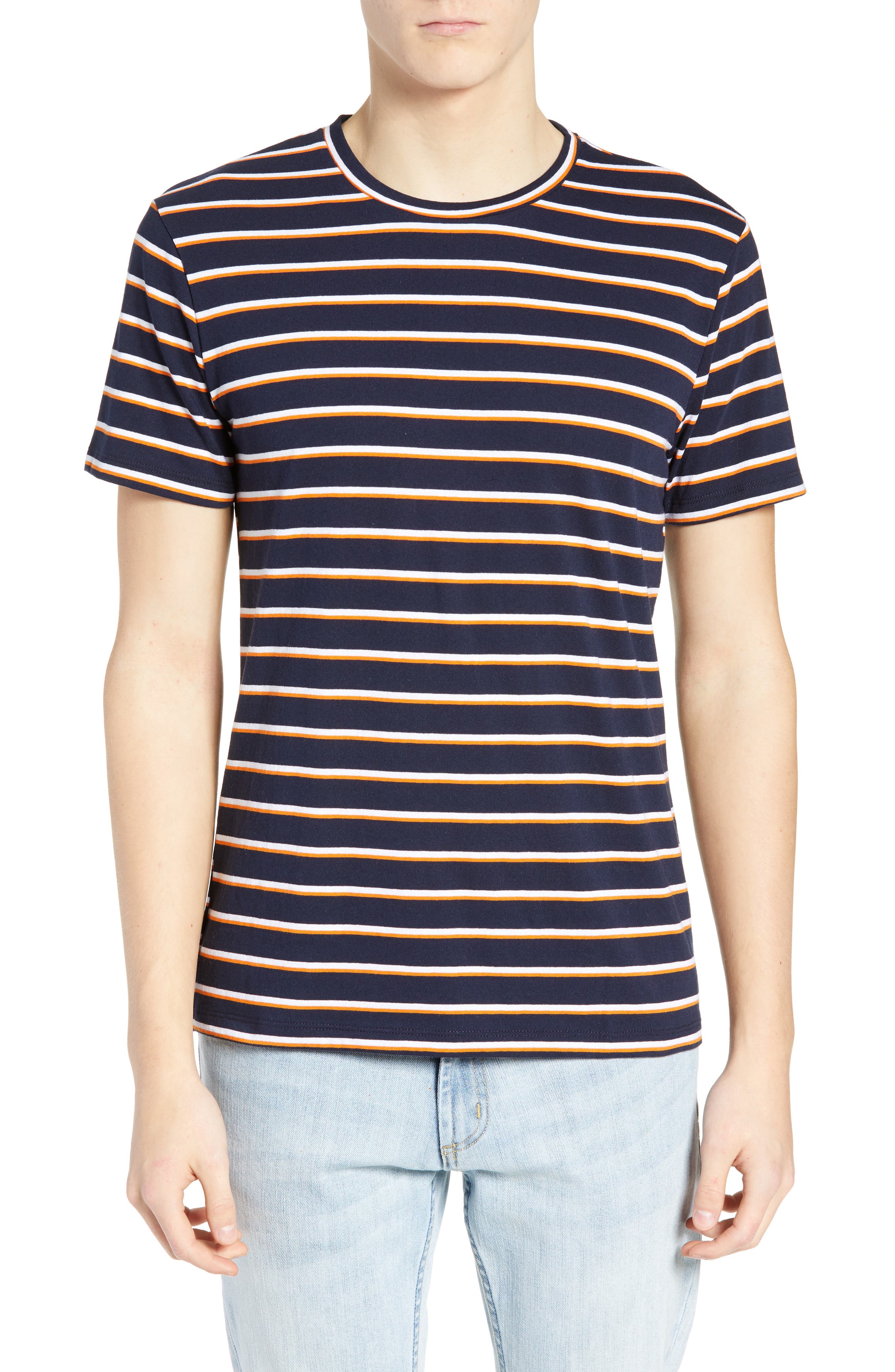 The Rail Stripe Crewneck TShirt Nordstrom