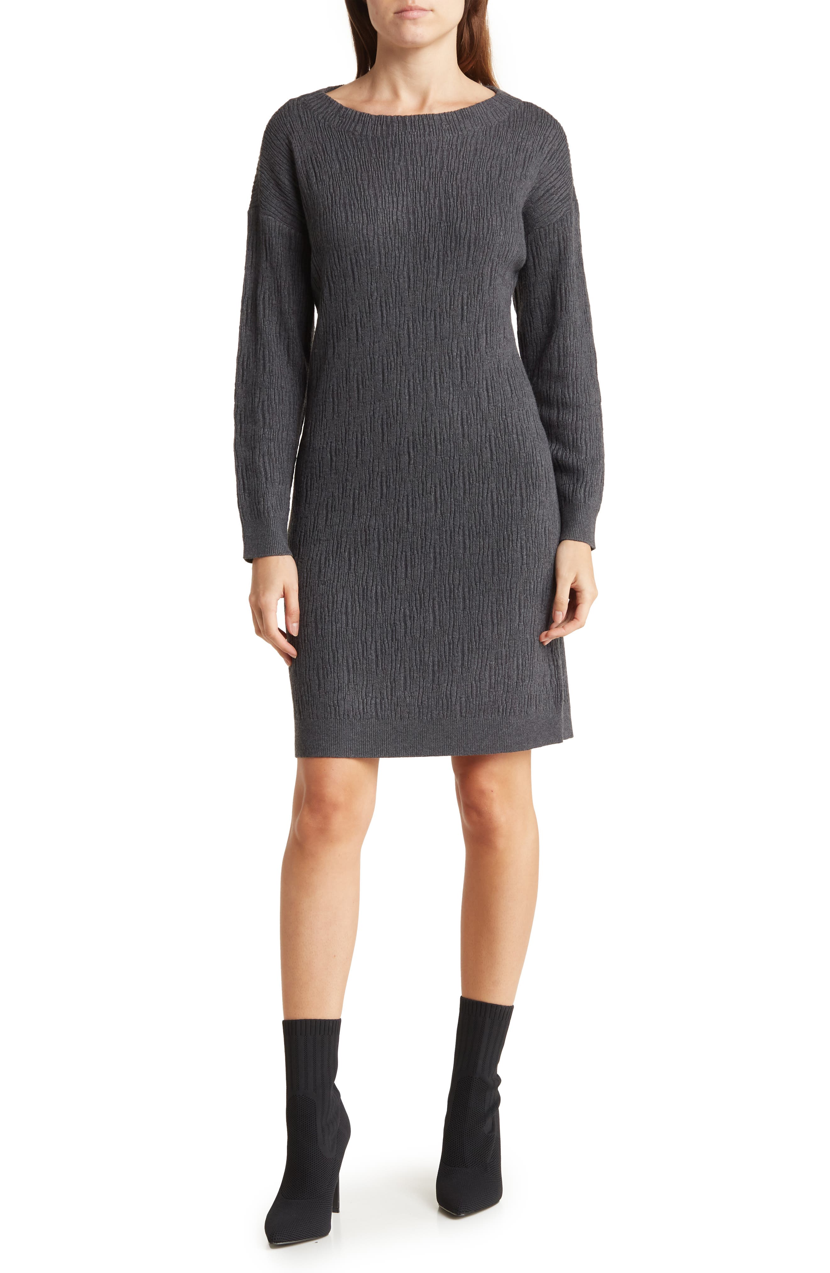 Grey Sweater Dresses for Women 