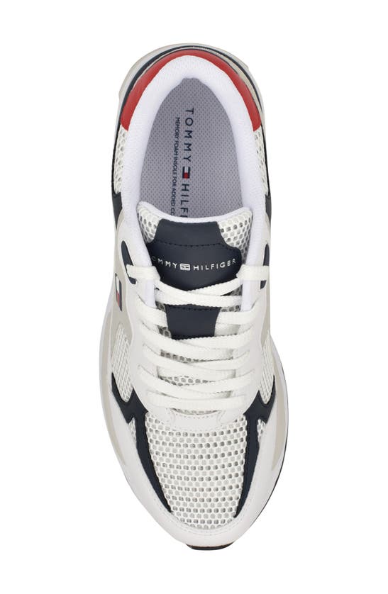 Shop Tommy Hilfiger Colorblock Sneaker In White