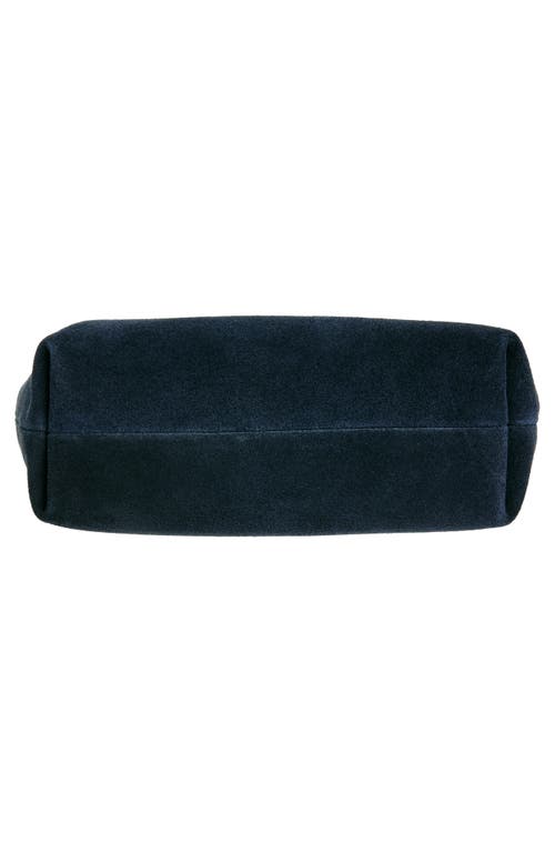 Proenza Schouler Bond Suede Shoulder Bag In Deep Navy