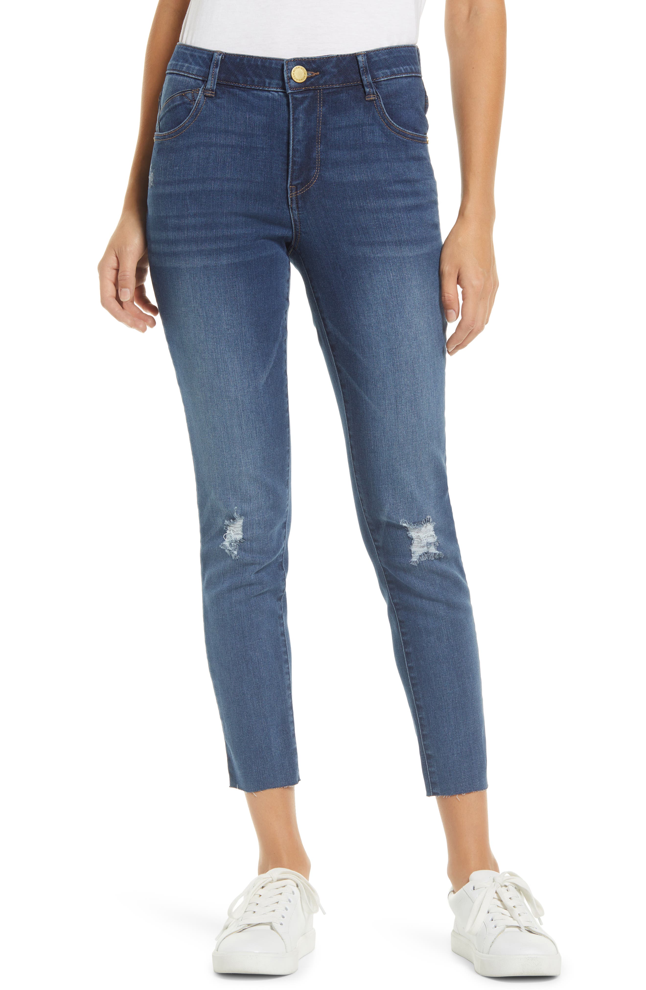 Women's Mid Rise Ripped \u0026 Distressed 