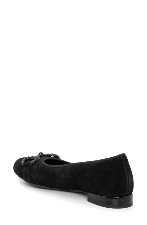 Shop Ara Serenity Flat In Black