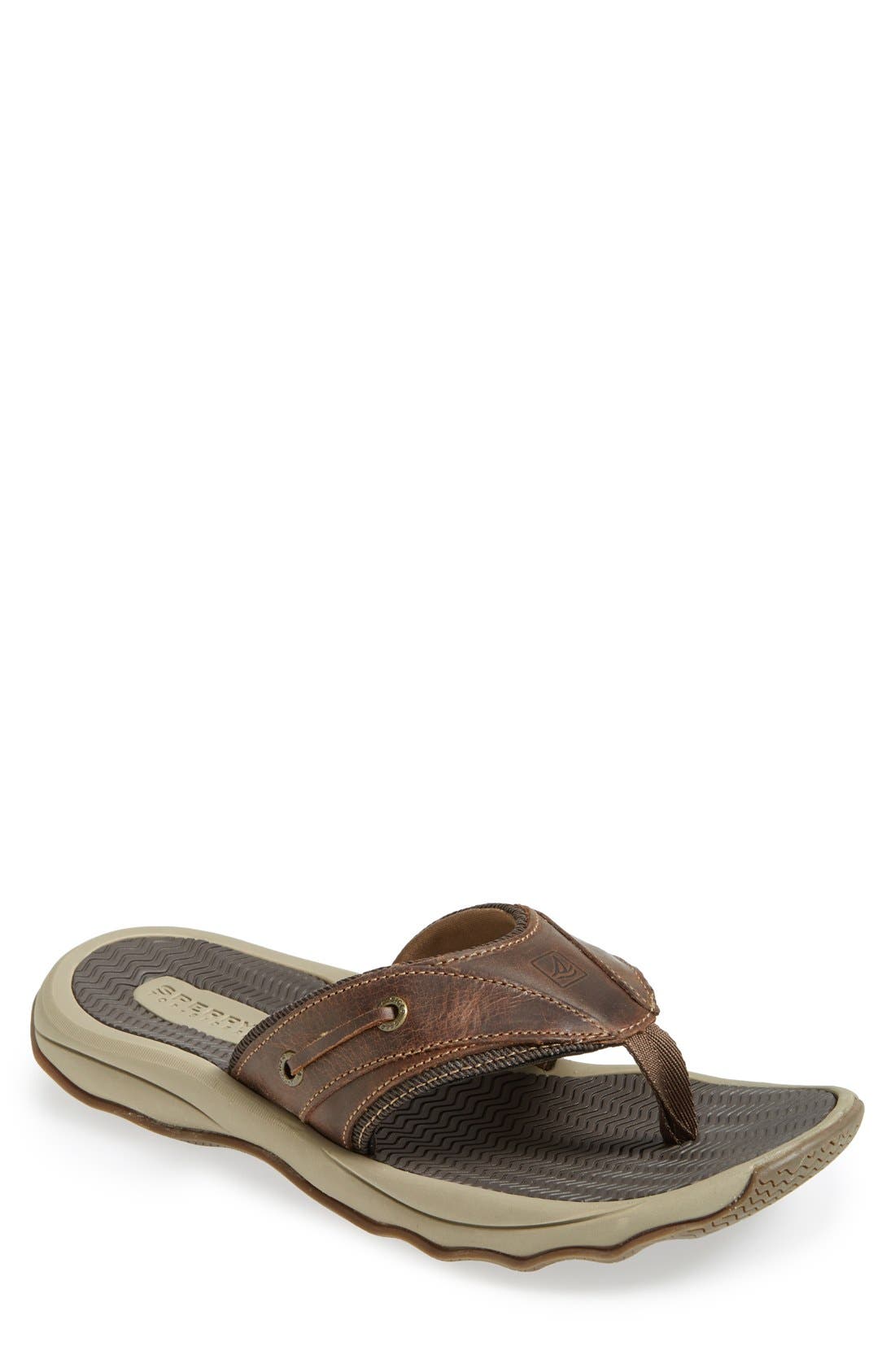 top sider flip flops