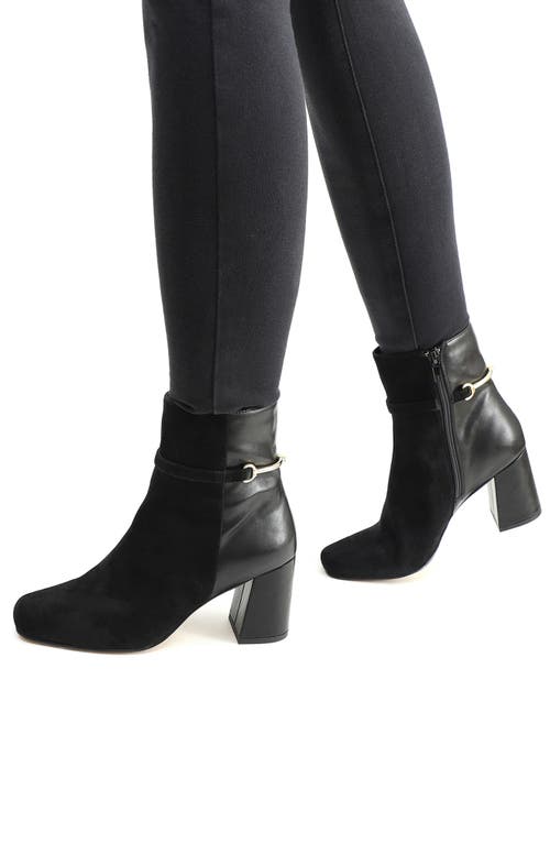 Shop Bella Vita Quincy Boot In Black Kidsuede Leather