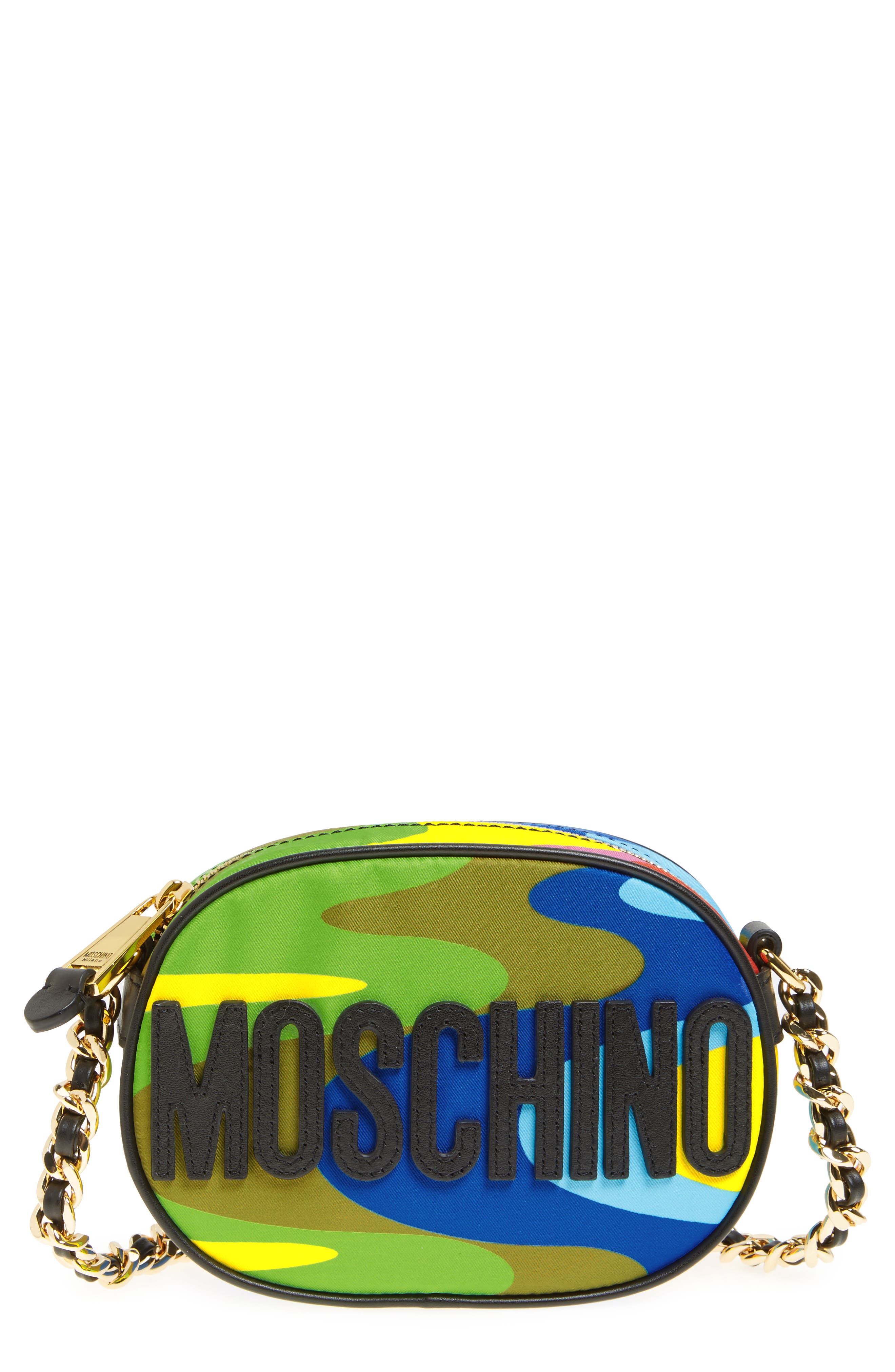 rainbow chain purse