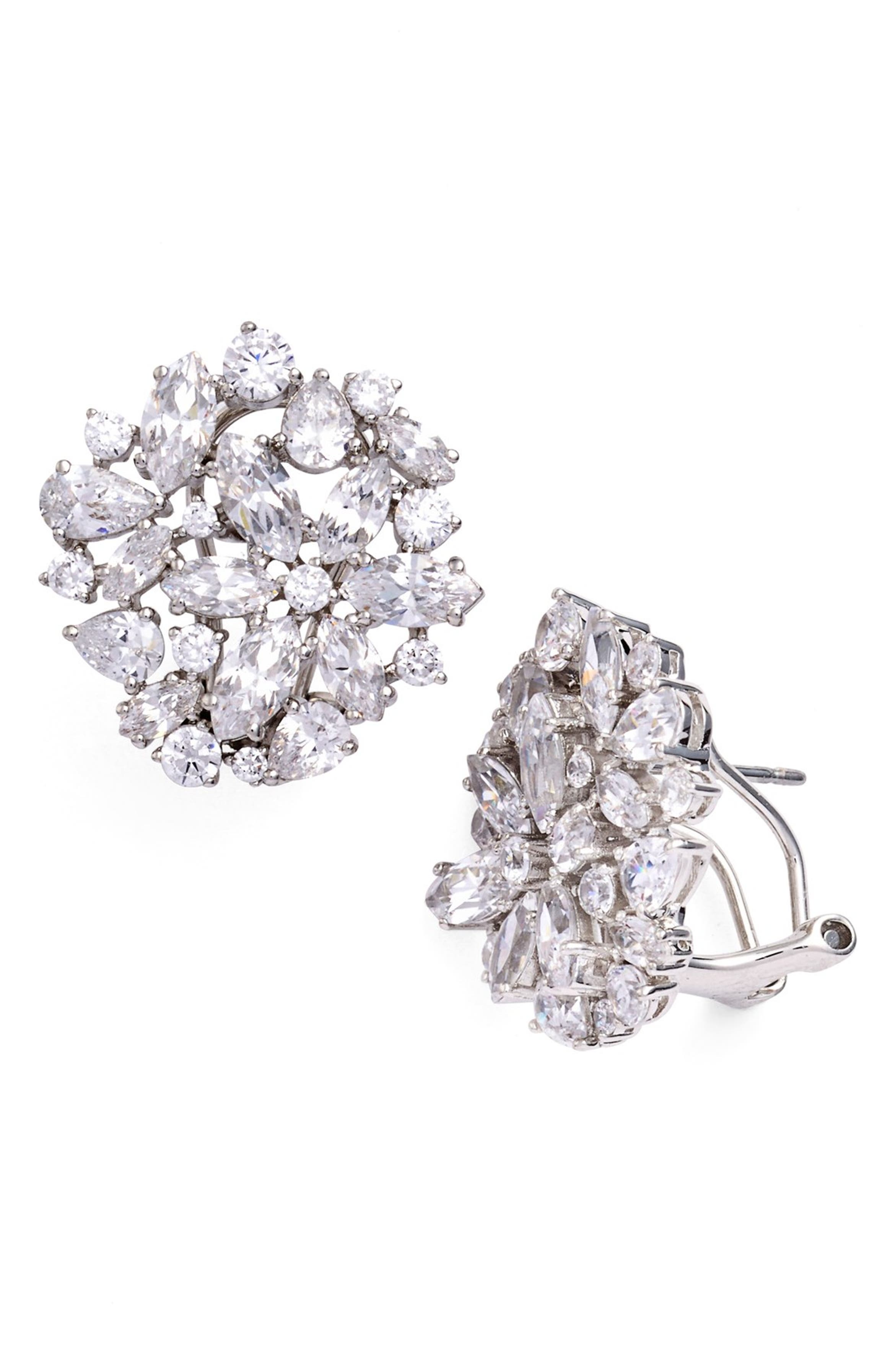 Nadri stud earrings Clearance