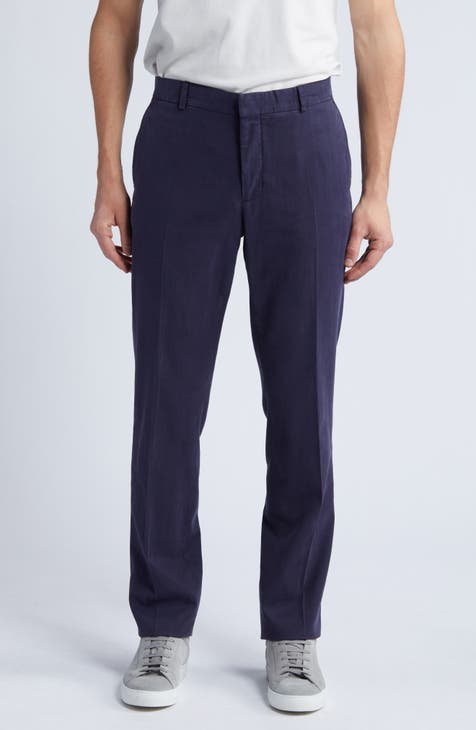 Trim Fit Flat Front Lyocell Blend Chinos